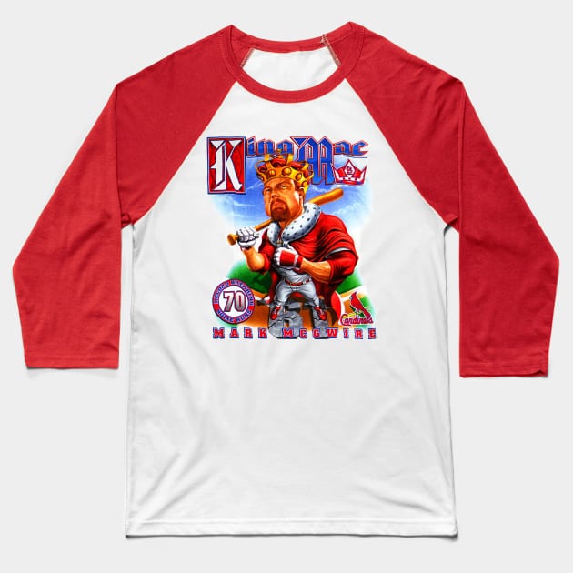 McGwire Homerun King Mac - Cardinals Baseball Baseball T-Shirt by nicklower